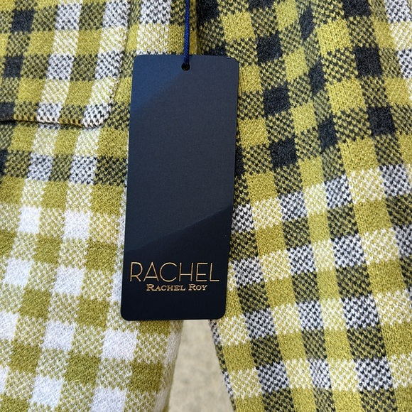 Rachel Roy green plaid jacket XL with tags - Picture 3 of 3